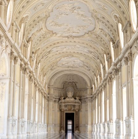 June 2020, Turin, Italy: the Venaria Reale ancient kings palace